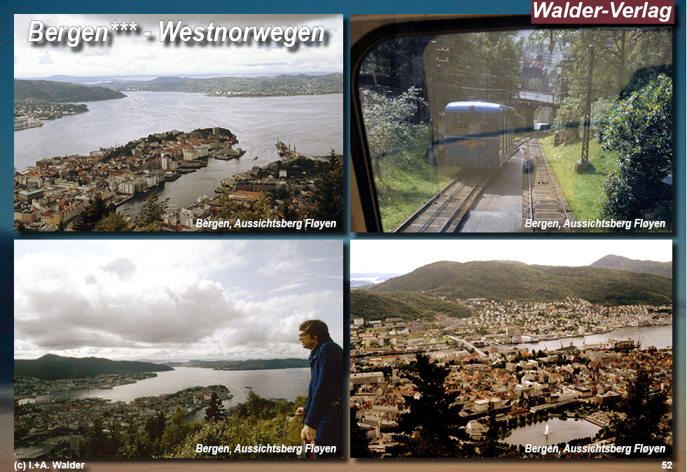 Reiseführer Bahnreise Reiseführer Bahnreise durch Skandinavien - Bergen - Westnorwegen