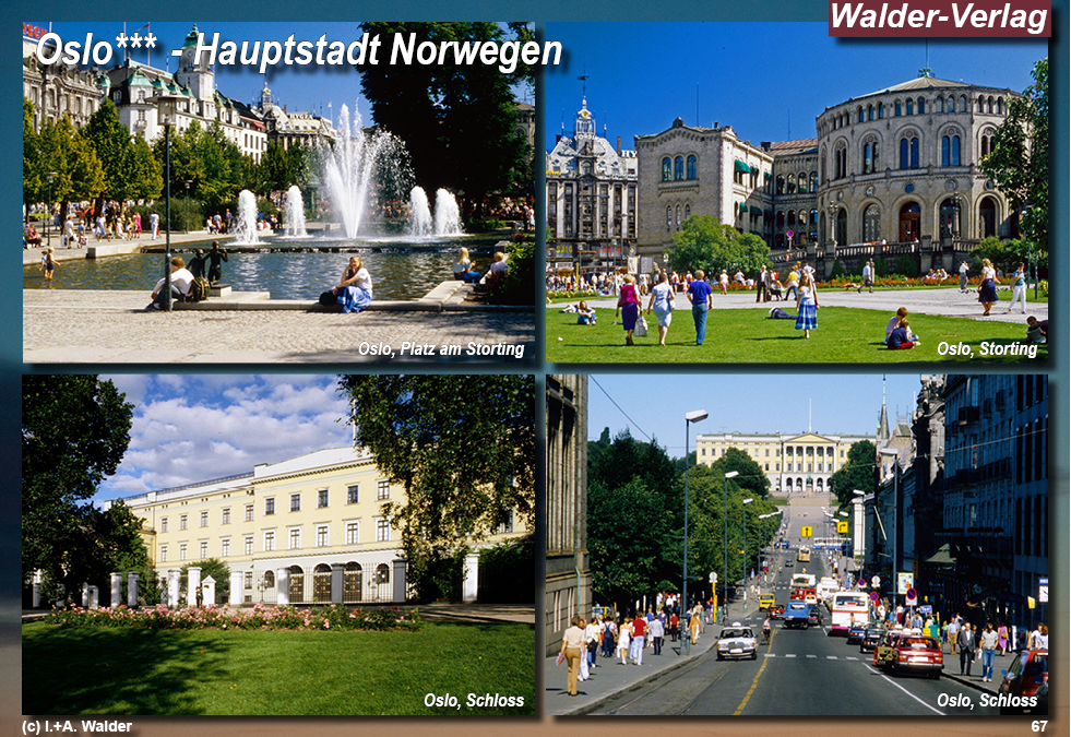 Reiseführer Bahnreise durch Skandinavien - Oslo