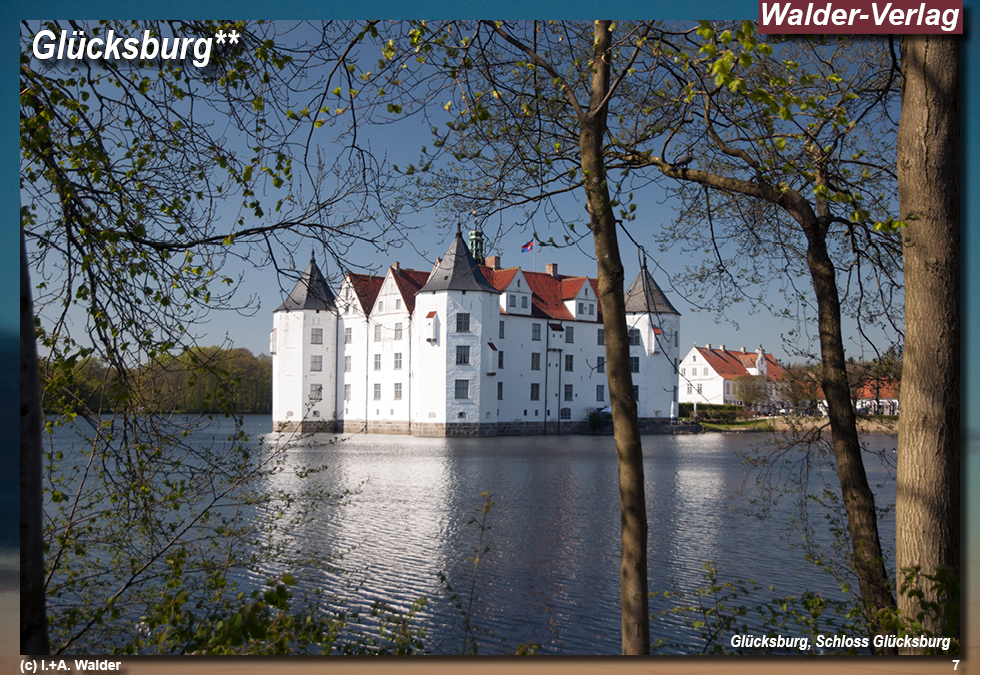 Reiseführer Bahnreise durch Skandinavien - Schloss Glücksburg