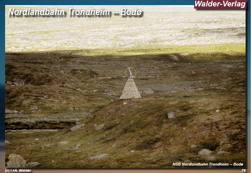 Reiseführer Bahnreise durch Skandinavien - Nordlandbahn (Nordlandsbanen) Trondheim -- Bodø