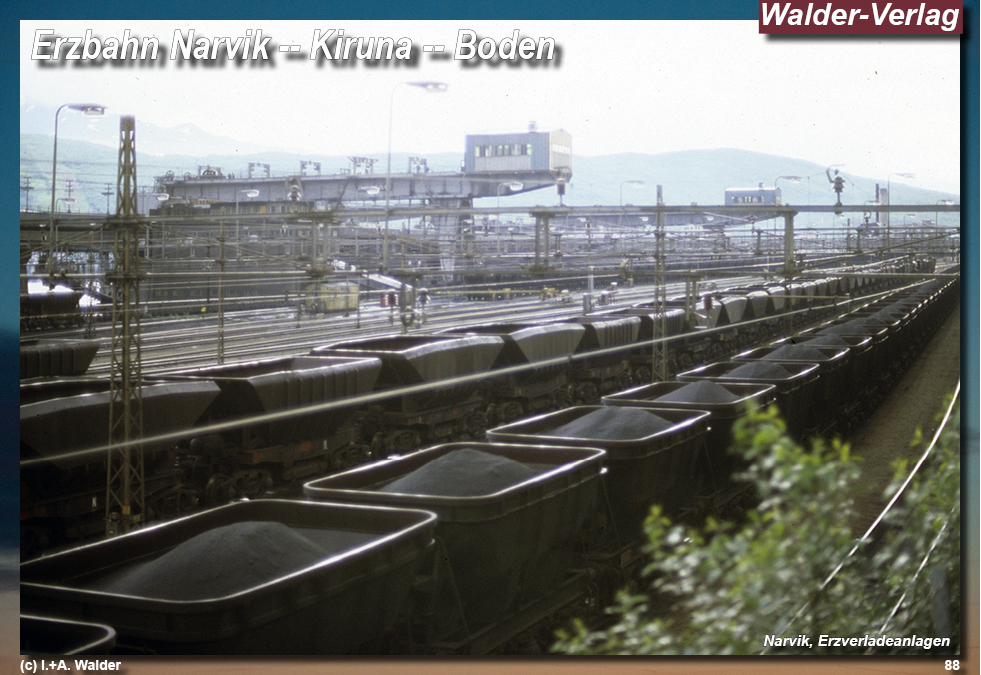 Reiseführer Bahnreise durch Skandinavien - Erzbahn Narvik – Kiruna – Gällivare