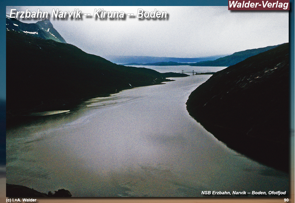 Reiseführer Bahnreise durch Skandinavien - Erzbahn Narvik – Kiruna – Gällivare