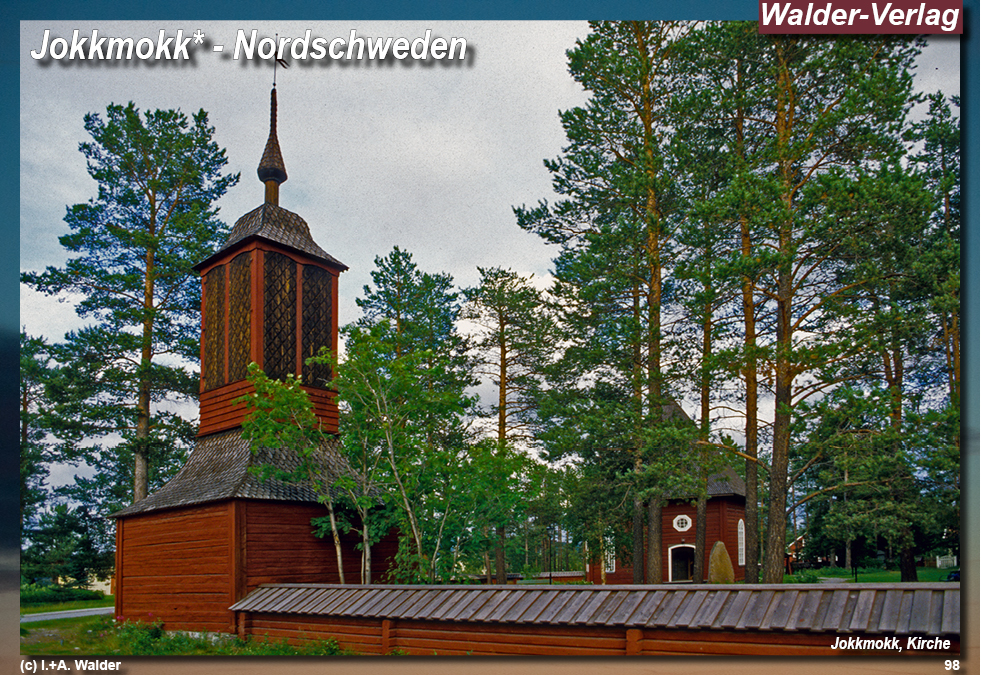 Reiseführer Bahnreise durch Skandinavien - Jokkmokk - Nordschweden
